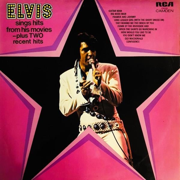 Elvis Presley - Sings Hits From His Movies - LP, Ophalen of Verzenden, 1960 tot 1980, Gebruikt, 12 inch