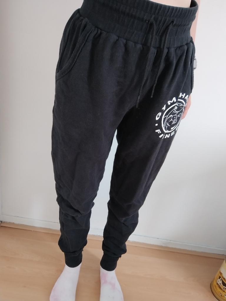 Gymshark joggingbroek, Kleding | Dames, Zwart, Ophalen of Verzenden, Maat 34 (XS) of kleiner, Gymshark