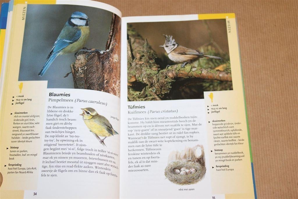 Fûgels — Fryske Natoergids, 224 Fûgelsoarten, Ophalen of Verzenden, Gelezen