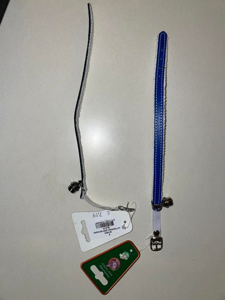 Kattenhalsband 2 stuks met elastiek beveiliging, Dieren en Toebehoren, Ophalen of Verzenden, Nieuw