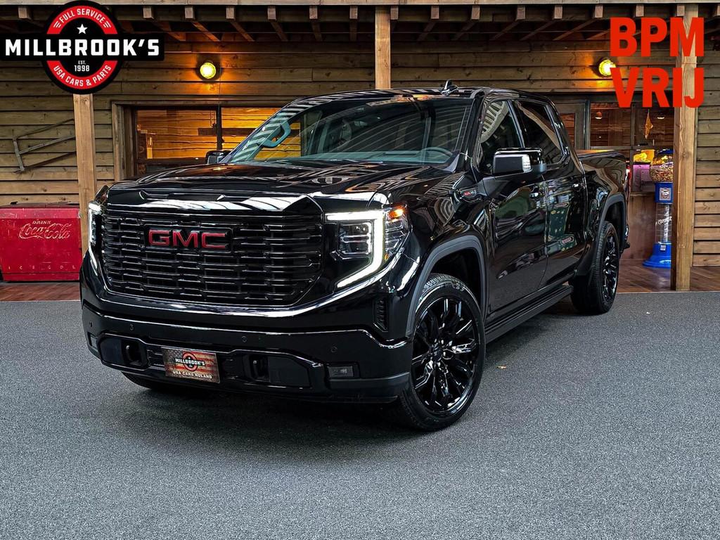 GMC Sierra Denali Black edition 6.2L V8 BPM VRIJ, full optio, 8 cilinders, 4 stoelen, Leder, Bedrijf