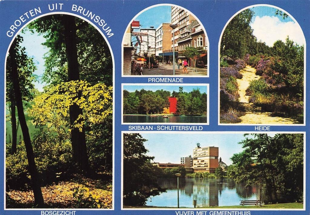 Groeten uit Brunssum, Verzamelen, Ophalen of Verzenden, 1980 tot heden, Gelopen, Limburg