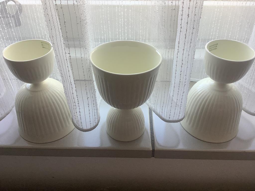 3 nieuwe bijzondere eierdoppen WEDGWOOD EDME., Ophalen of Verzenden, Nieuw, Wedgwood