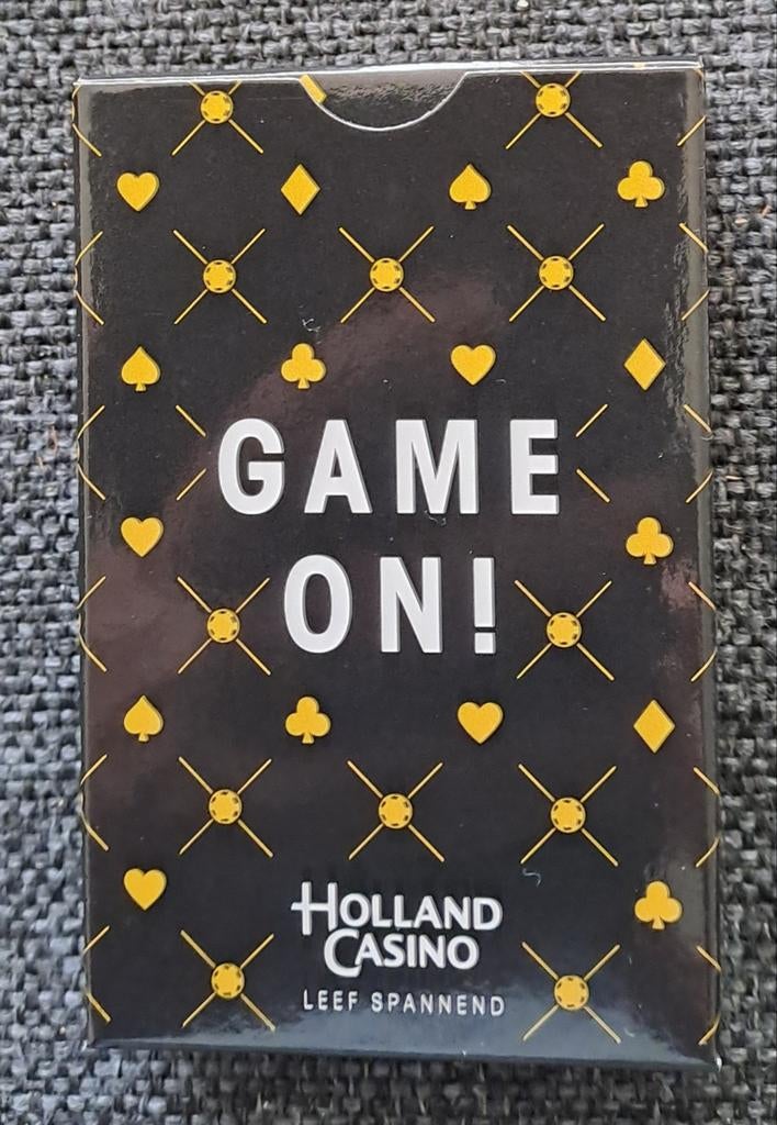 Holland Casino Speelkaarten - Game On!, Vijf spelers of meer, Ophalen of Verzenden, Nieuw, Holland Casino