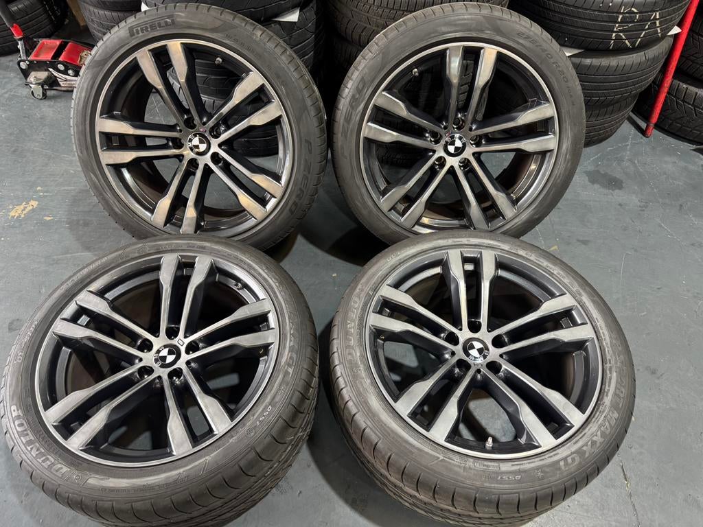 20” Originele BMW X5 E53 E70 F15 Breedset Velgen Zomerbanden, Auto-onderdelen, Banden en Velgen, 275 mm, Banden en Velgen, Nieuw