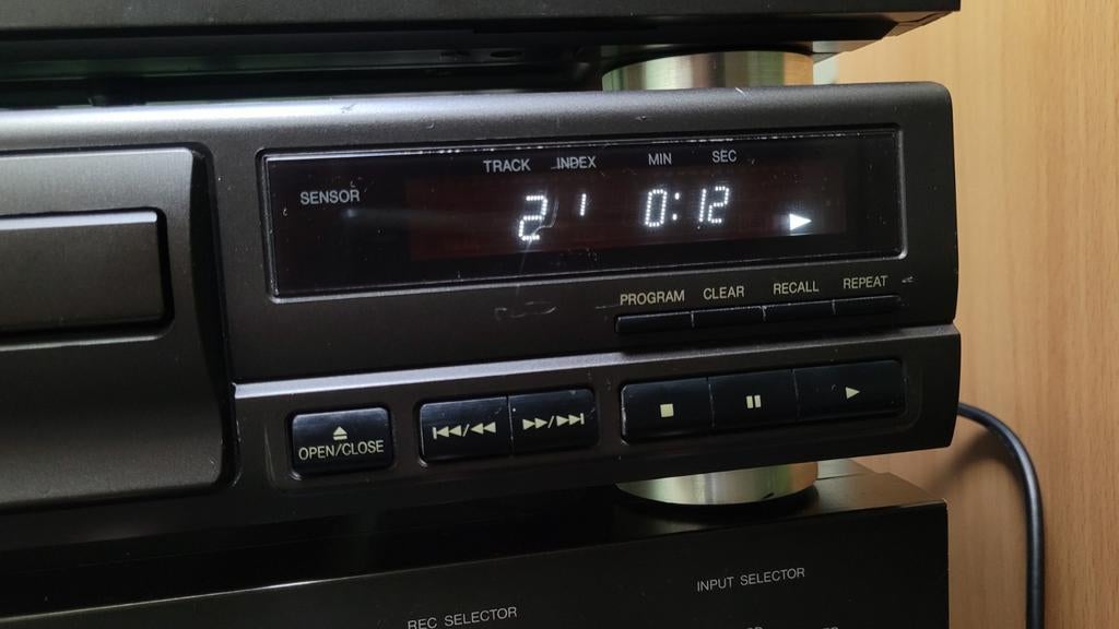 Technics SL-PG480A cd speler, Ophalen, Zo goed als nieuw, Technics