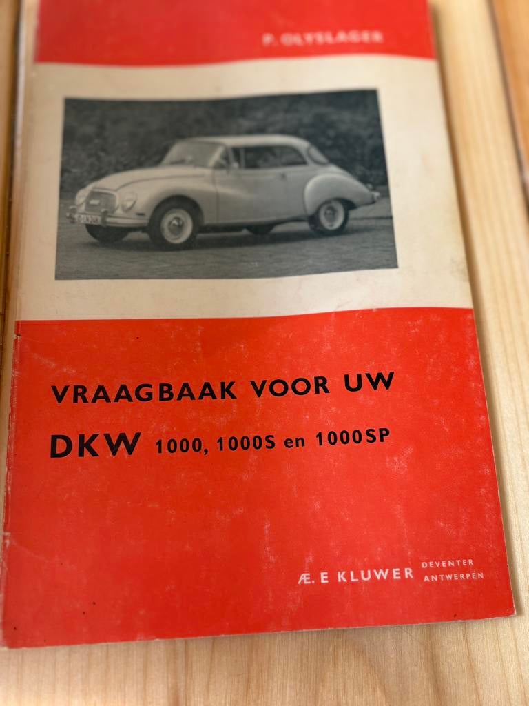 Vraagbaak voor uw DKW 1000, 1000S en 1000SP, Ophalen of Verzenden, Zo goed als nieuw