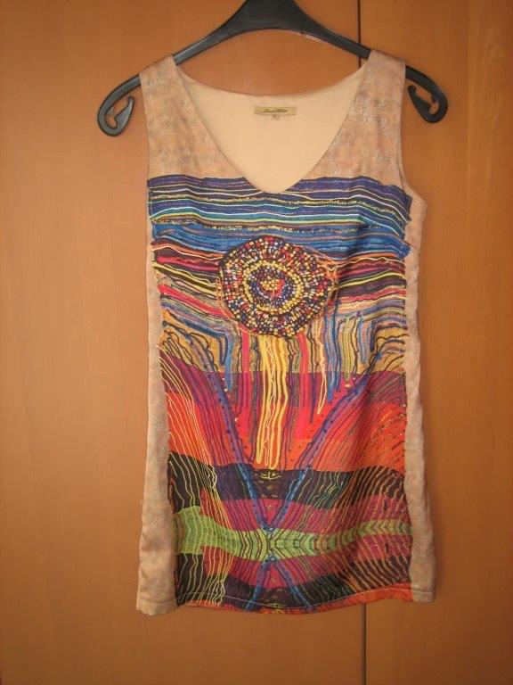 Eenvoudig artistiek zijden jurkje SWEET MISS 36-38 snazzeys, Overige kleuren, Verzenden, Nieuw, Sweet Miss