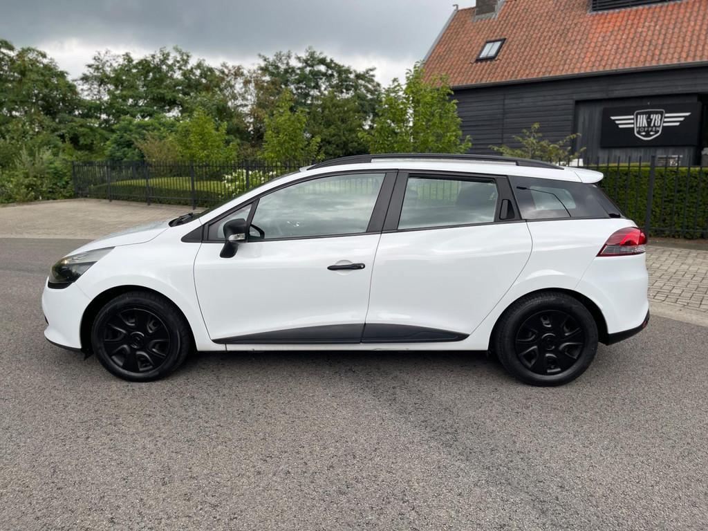Renault Clio Estate 0.9 TCe AIRCO CR-CONTR TREKHAAK, Voorwielaandrijving, Stof, Start-stop-systeem, Wit