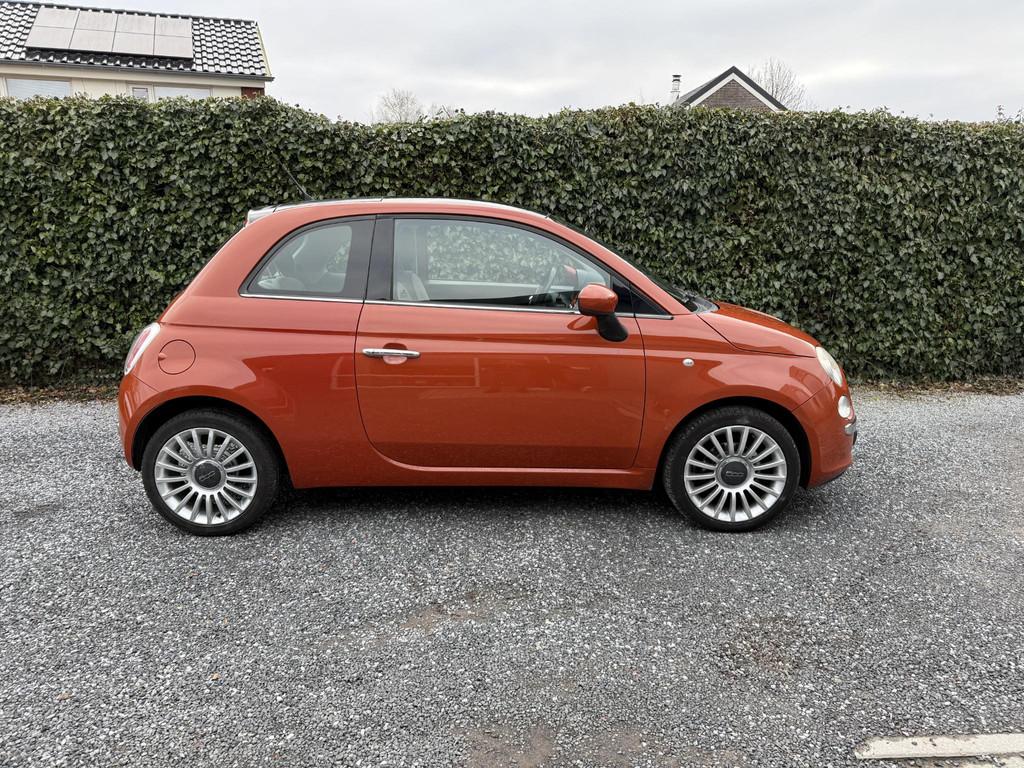 Fiat 500 1.2 Lounge | Panoramadak | Autom. Airco | Elekt. Ra, Auto's, Voorwielaandrijving, Euro 5, Stof, 4 cilinders