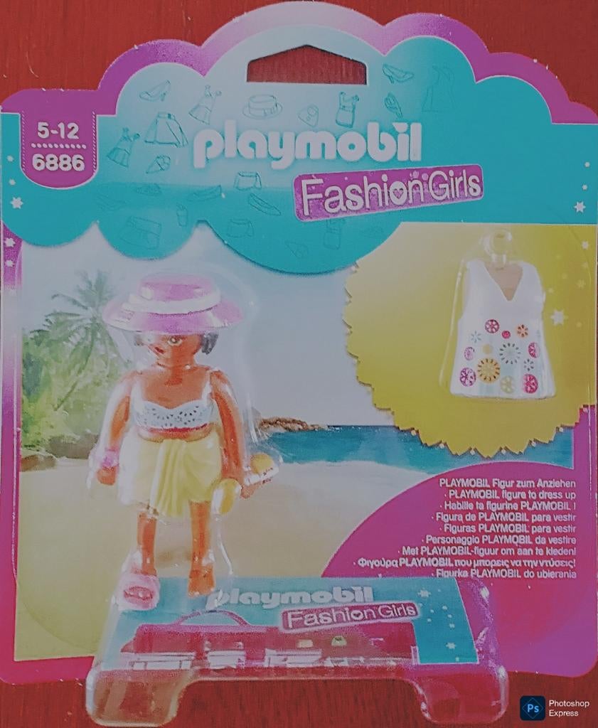 Fashion Girls Strand 6886, Kinderen en Baby's, Speelgoed | Playmobil, Ophalen of Verzenden, Zo goed als nieuw, Complete set