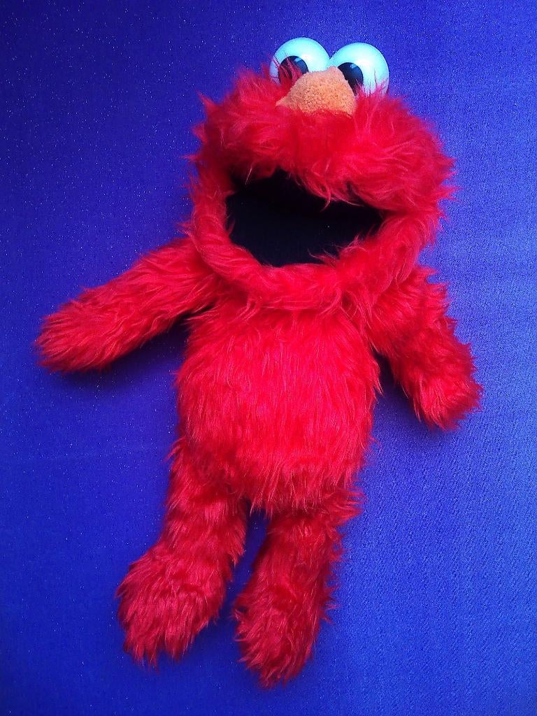 SESAMSTRAAT Knuffel ELMO RUWHARIG. 45 CM **Nieuw**, Kinderen en Baby's, Speelgoed | Knuffels en Pluche, Ophalen of Verzenden, Nieuw