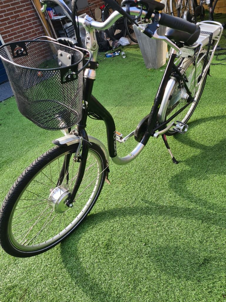 Elektrische fiets met voorwielmotor 26inch, Fietsen en Brommers, Fietsen | Dames | Moederfietsen, Ophalen of Verzenden