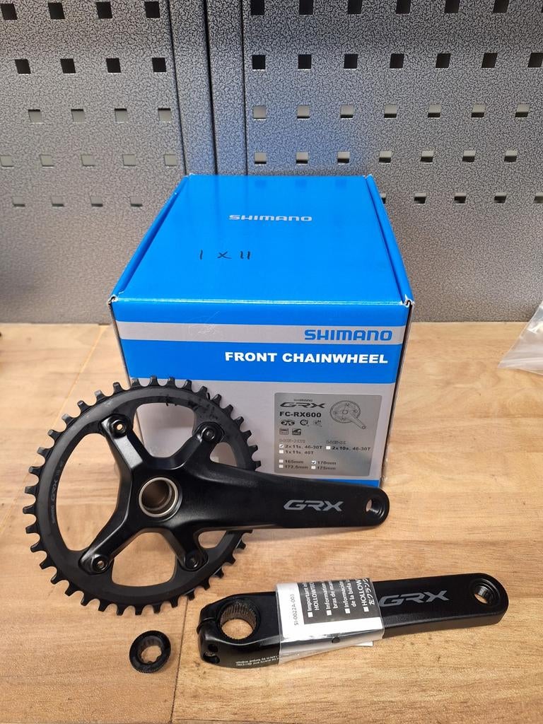 Shimano grx crankstel, Crankstel of Pedalen, Nieuw, Ophalen of Verzenden, Gravelbike