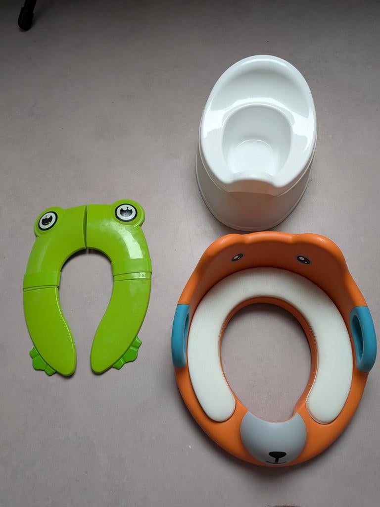 Toilet opzetstukken en potje voor kinderen, Ophalen of Verzenden, Gebruikt