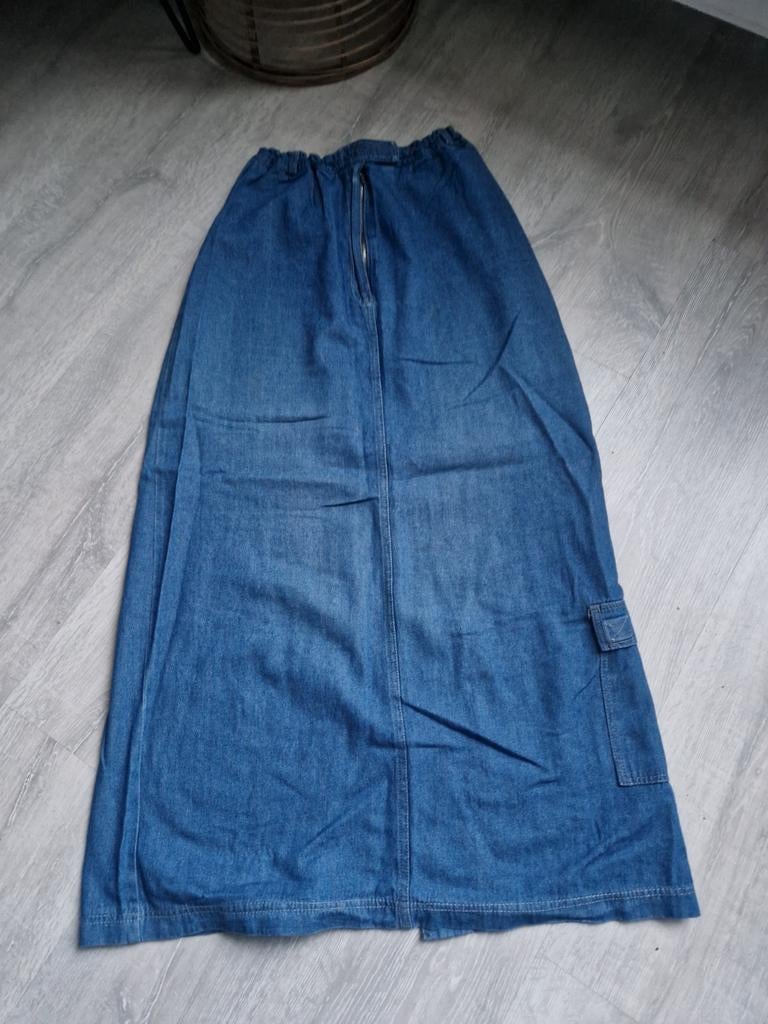 Pescara vintage spijkerrok / M, Maat 38/40 (M), Blauw, Ophalen of Verzenden, Gedragen