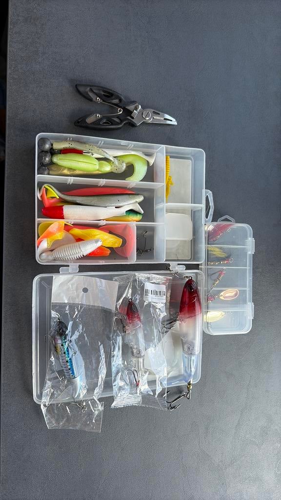 Visaas nieuw met tang, Ophalen of Verzenden, Nieuw, Complete set