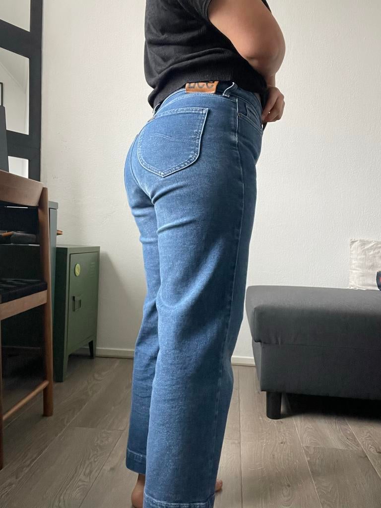 Lee jeans, Ophalen of Verzenden, Gedragen, Blauw, Overige jeansmaten