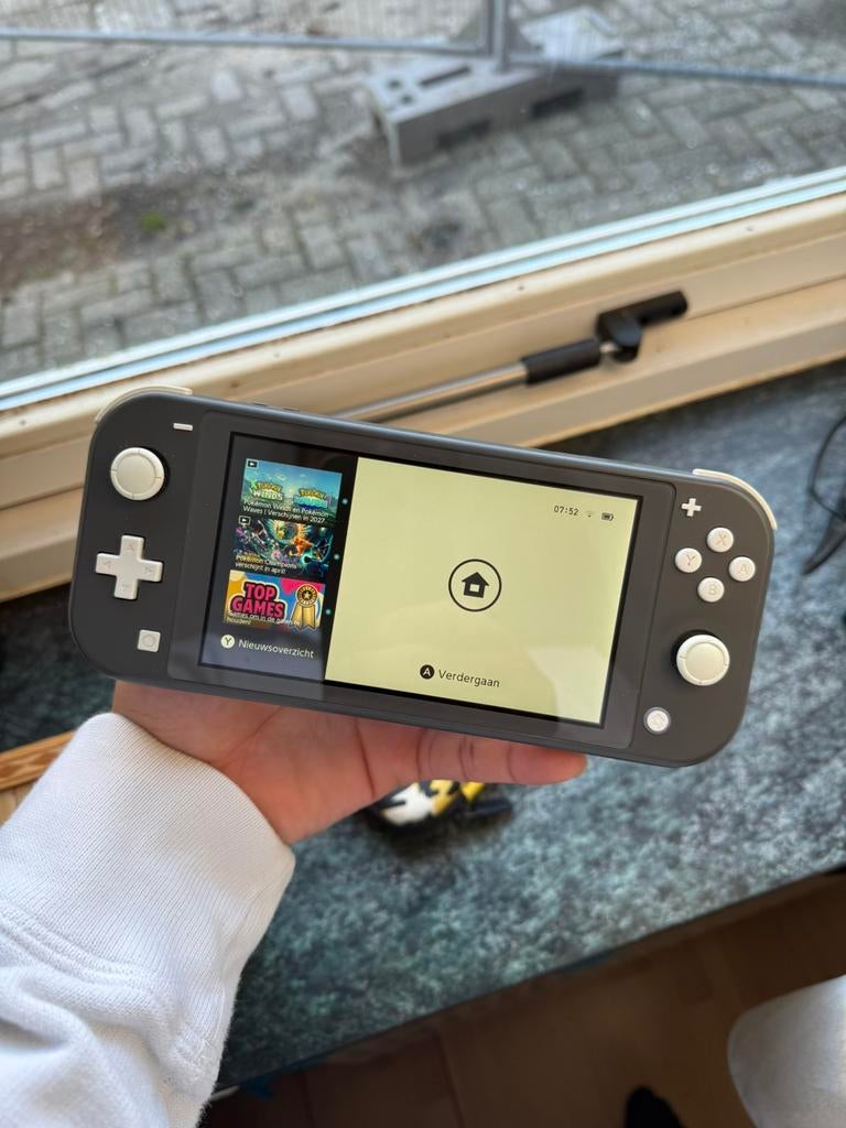 Nintendo Switch Lite – Grijs, Ophalen of Verzenden, Grijs, Gebruikt