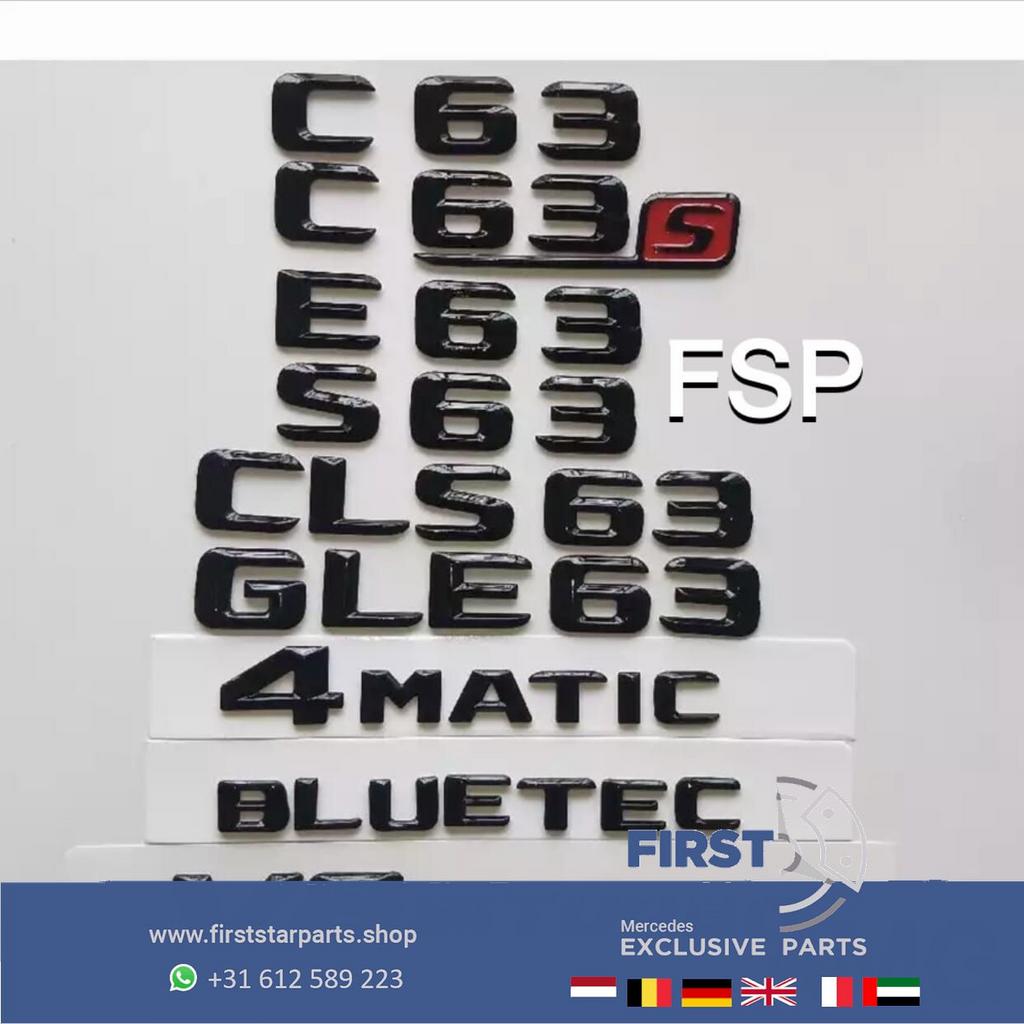 W213 W238 C238 E43 EMBLEEM ZWART AMG LOGO Mercedes E Klasse, Auto-onderdelen, Gebruikt, -, Ophalen of Verzenden, Achter