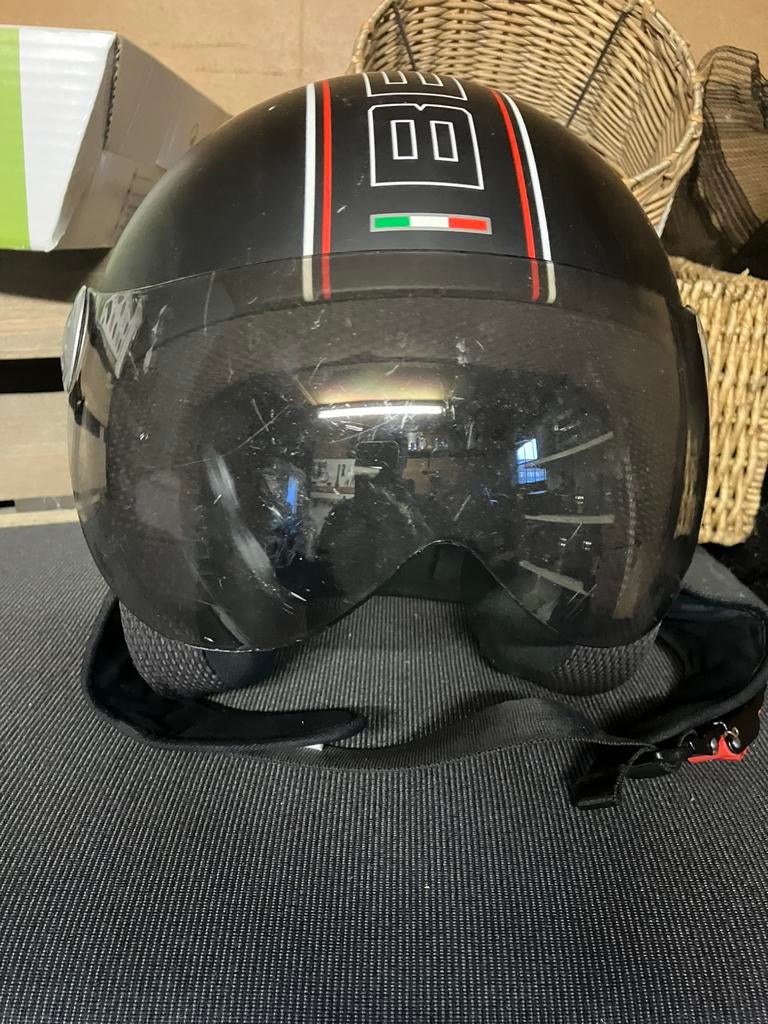Scooter Helm xs, Fietsen en Brommers, Brommerhelmen, Ophalen, Extra small of kleiner