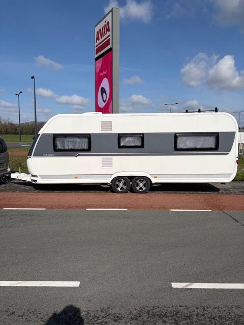 Hobby prestige 620 CL 2020 mover,airco,enkel bedden,voortent, Caravans en Kamperen, Caravans, Rondzit, Particulier, Dethleffs