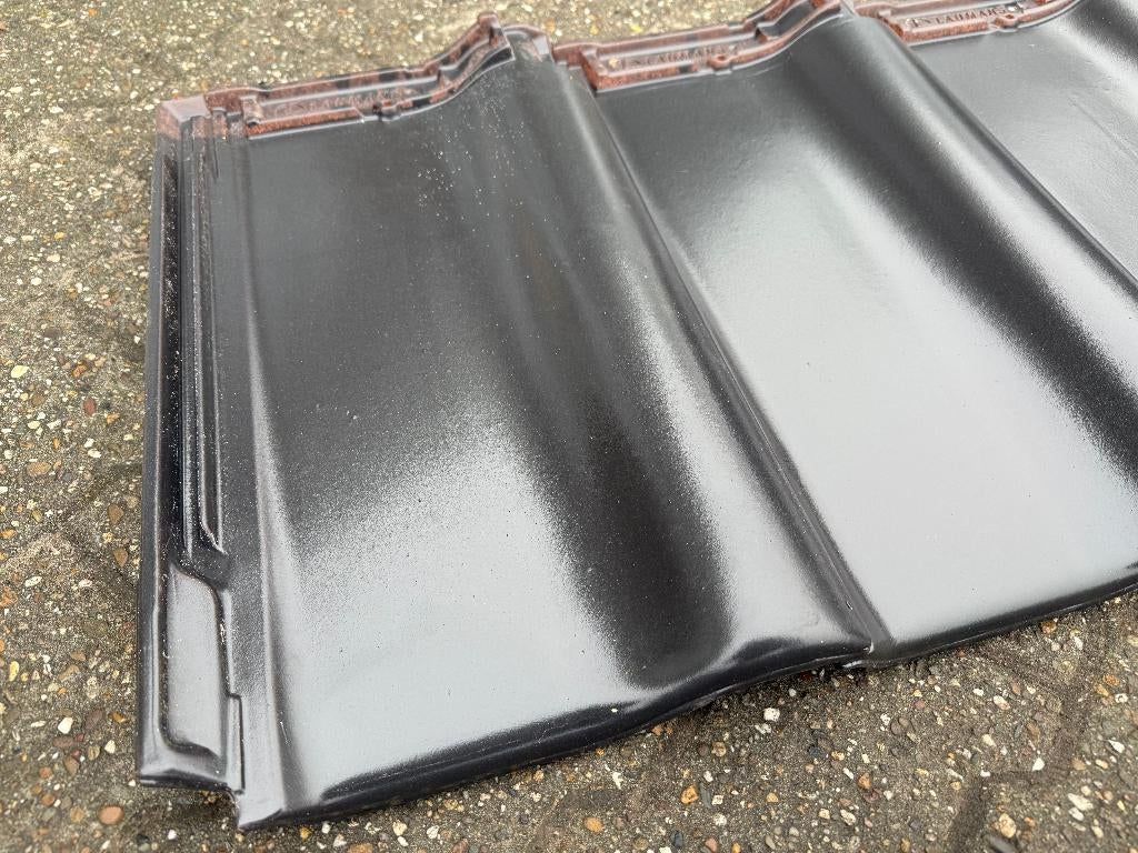 SUPER AANBIEDING !!!! KERAMISCHE DAKPANNEN v.a € 12.50 pm2, Ophalen, Steen of Klei, Zwart, Nieuw