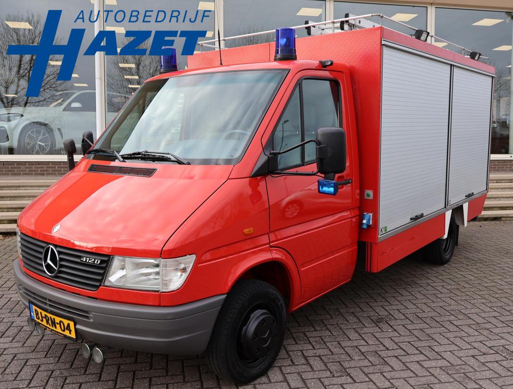 Mercedes-Benz Sprinter 412D 2.9D AUTOMAAT *13.403 KM* BRANDW, Auto's, Bestelauto's, Automaat, Gebruikt, 122 pk, Bedrijf