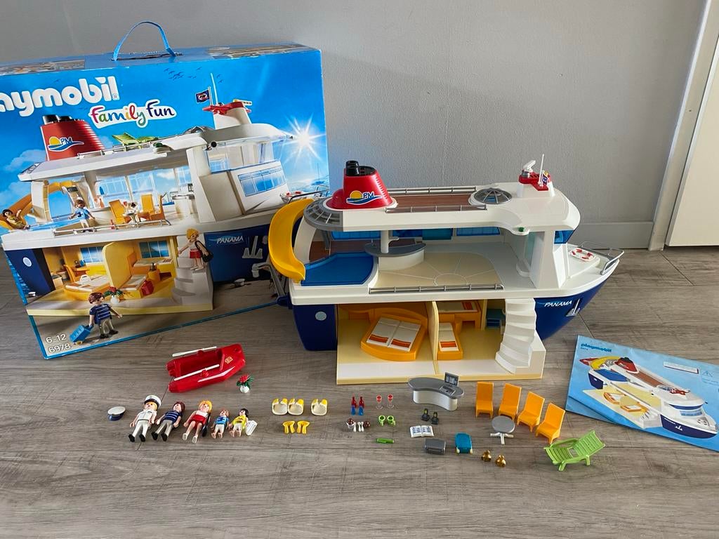 Playmobil Cruiseschip 6978 met accessoires, Ophalen, Gebruikt, Overige typen