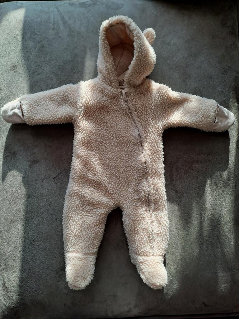 Prenatal berenpakje maat 56 beige, Jongetje of Meisje, Ophalen of Verzenden, Zo goed als nieuw, Prenatal