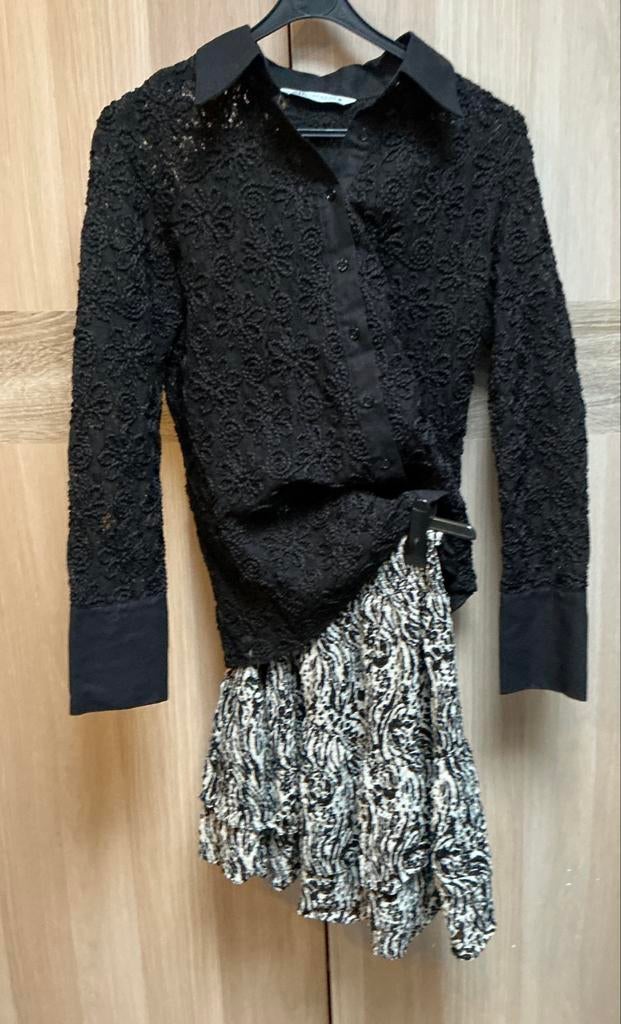 Zara blouse Dante roemt 36/38 nieuw zonder prijskaartje, Kleding | Dames, Ophalen of Verzenden, Nieuw, Maat 36 (S), Zwart