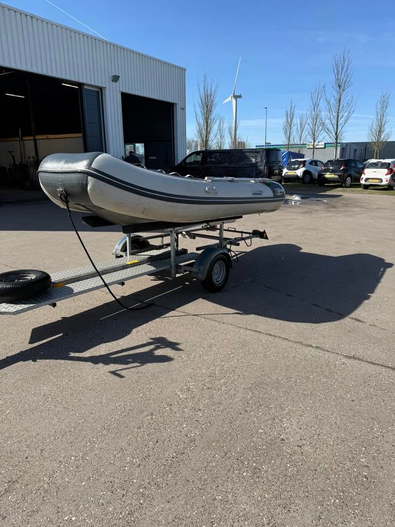 Mimarine rubberboot 350cm, Zo goed als nieuw, Benzine, Minder dan 70 pk, Ophalen