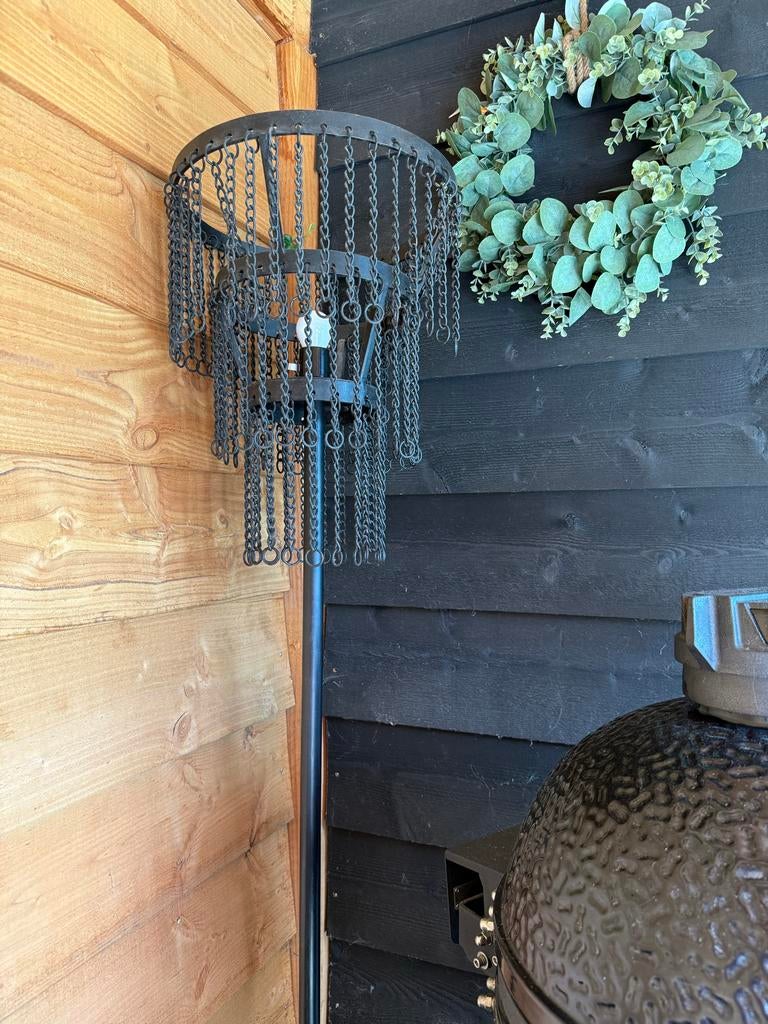 Vloerlamp Hoffz en Aura Peeperkorn stijl, Ophalen of Verzenden, Gebruikt, Metaal, 100 tot 150 cm