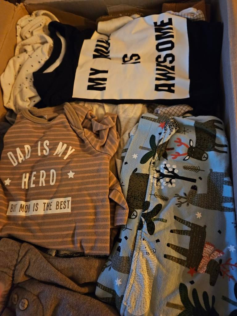 Jongenskleding maat 74/80 - Los of als pakket, Ophalen, Gebruikt, Jongetje, Setje