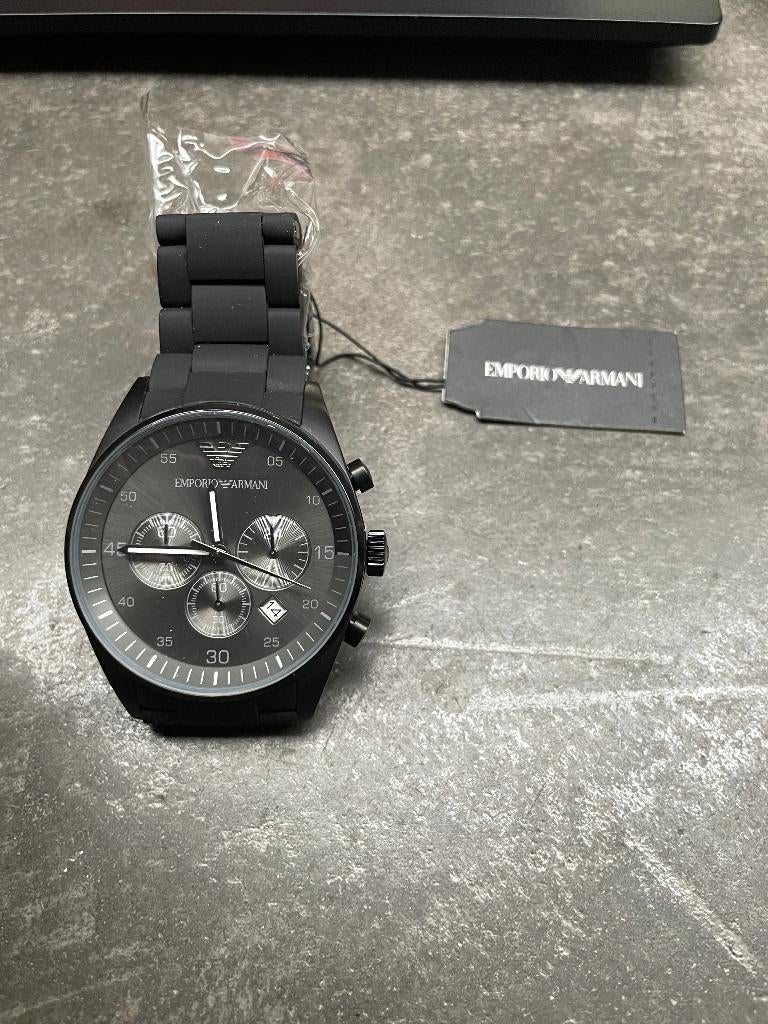 Emporio Armani horloge AR5889, Overige merken, Polshorloge, Overige materialen, Nieuw