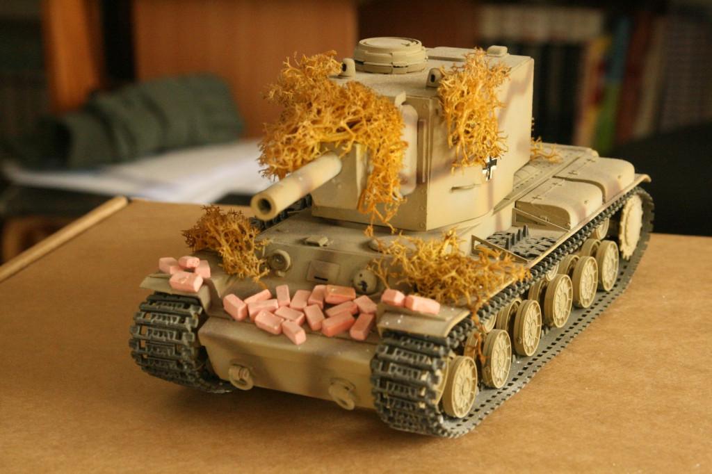 Russische KV2 tank schaal 1:35, Ophalen of Verzenden, 1:32 tot 1:50, Tank, Overige merken