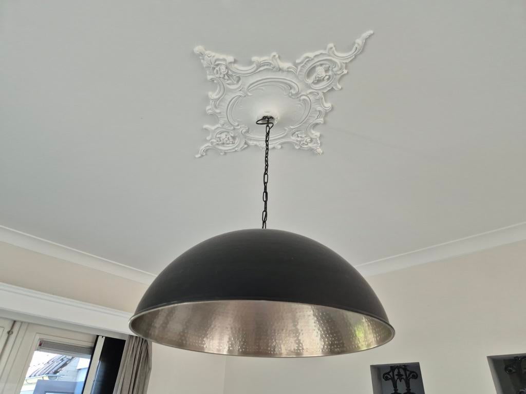 Mooie grote hanglamp eetkamer, Ophalen, Zo goed als nieuw, Minder dan 50 cm