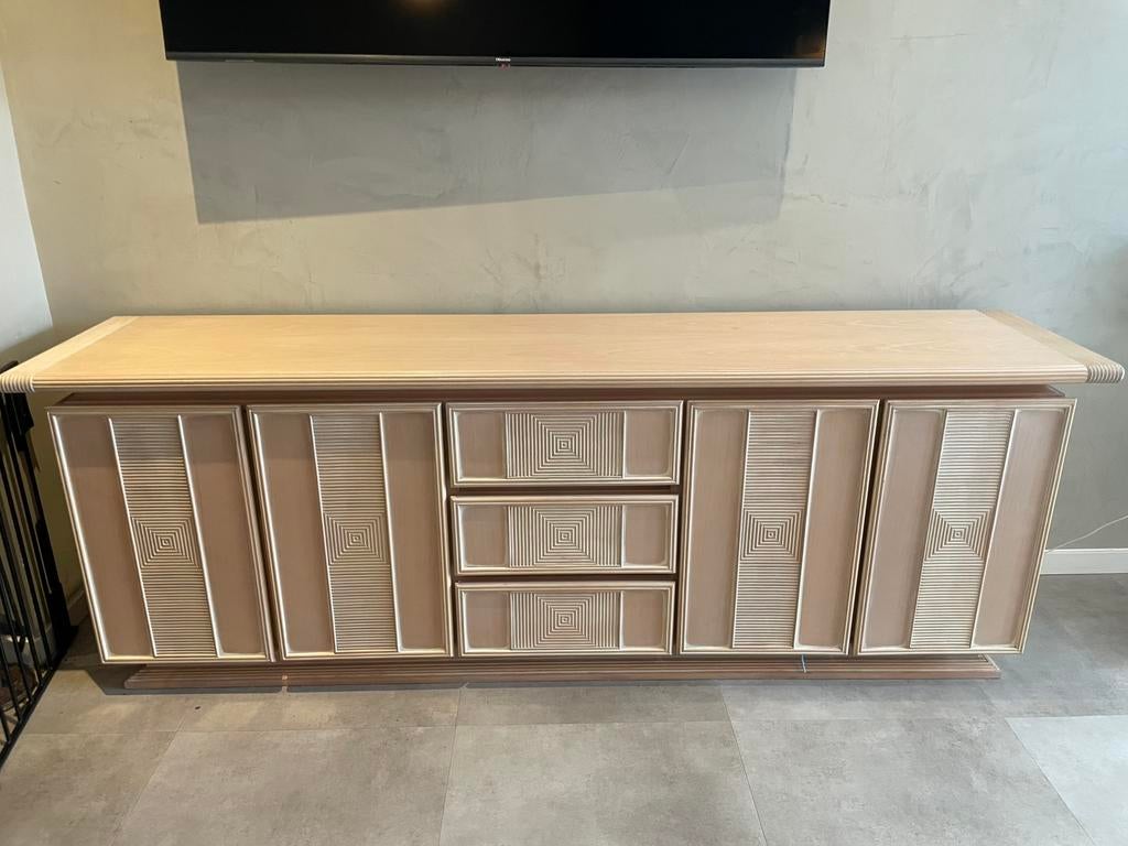 Mooie bamboe kast, Huis en Inrichting, Kasten | Dressoirs, Ophalen, Zo goed als nieuw, 25 tot 50 cm