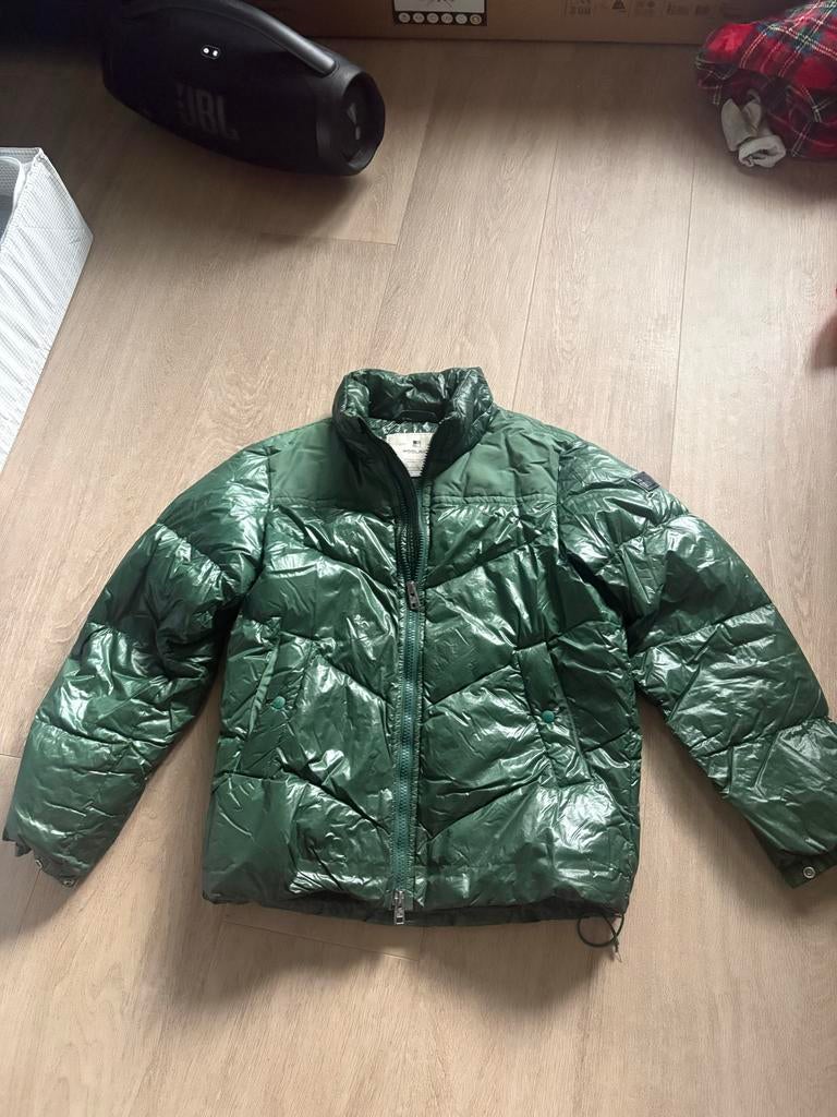 Groene Woolrich winterjas maat M, Ophalen of Verzenden, Zo goed als nieuw, Maat 48/50 (M), Groen