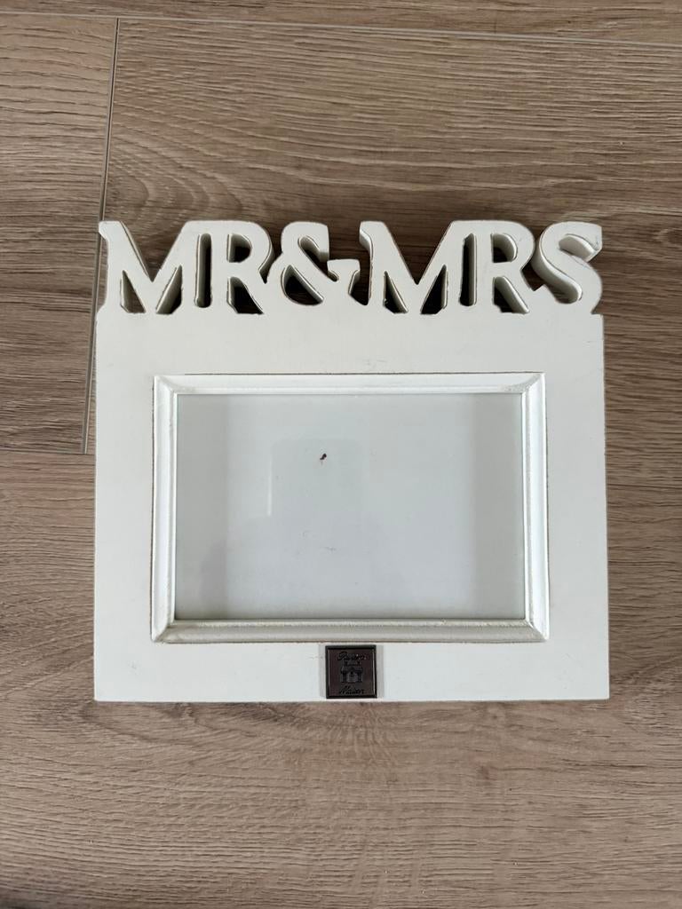 Fotolijst Riviera Maison Mr & Mrs, Ophalen, Zo goed als nieuw