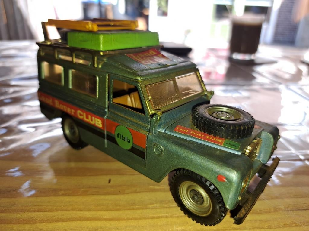Mebetoys Land Rover - Zeldzaam model in uitstekende staat, Overige merken, Auto, 1:32 tot 1:50, Ophalen of Verzenden