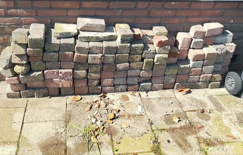 Klinkers, Ophalen, Bakstenen