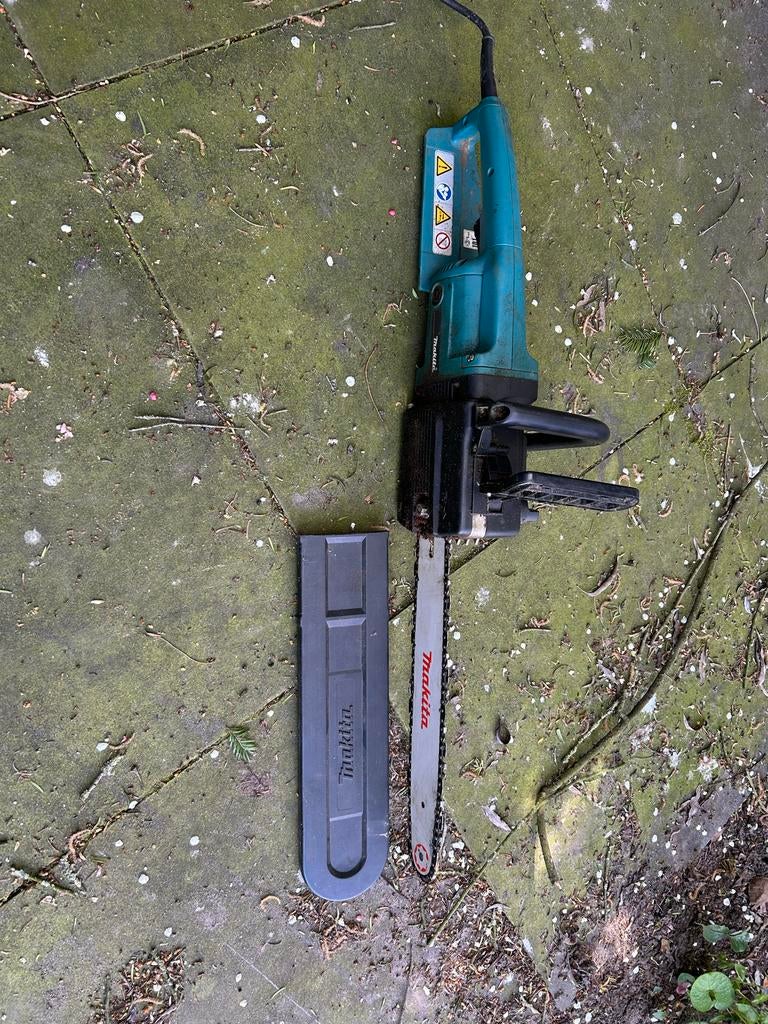 Makita UC3501A Elektrische Kettingzaag - 1800W, Ophalen, Gebruikt, 70 mm of meer, Kettingzaag