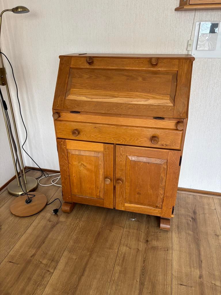 Secretaire massief hout, Huis en Inrichting, Ophalen of Verzenden, Zo goed als nieuw