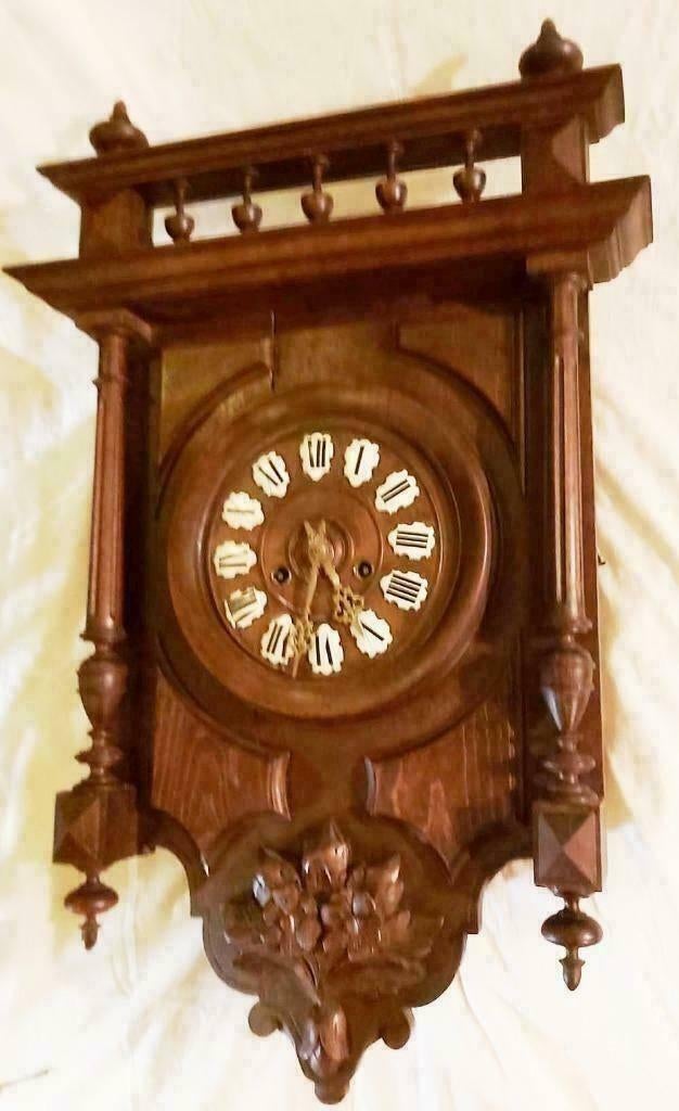 wandklok henry deux, Ophalen