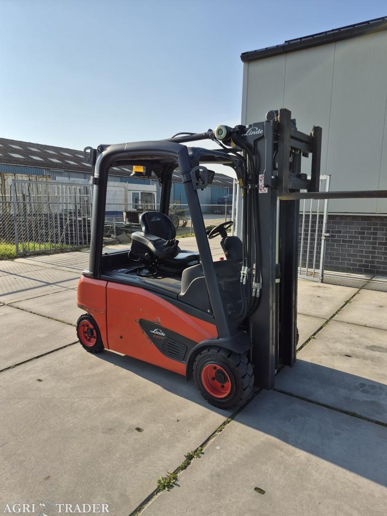 Linde E20PL-02 triplex sideshift bj 2014 6342 uur accu 83%, Linde, -, Niet opgegeven, Heftruck