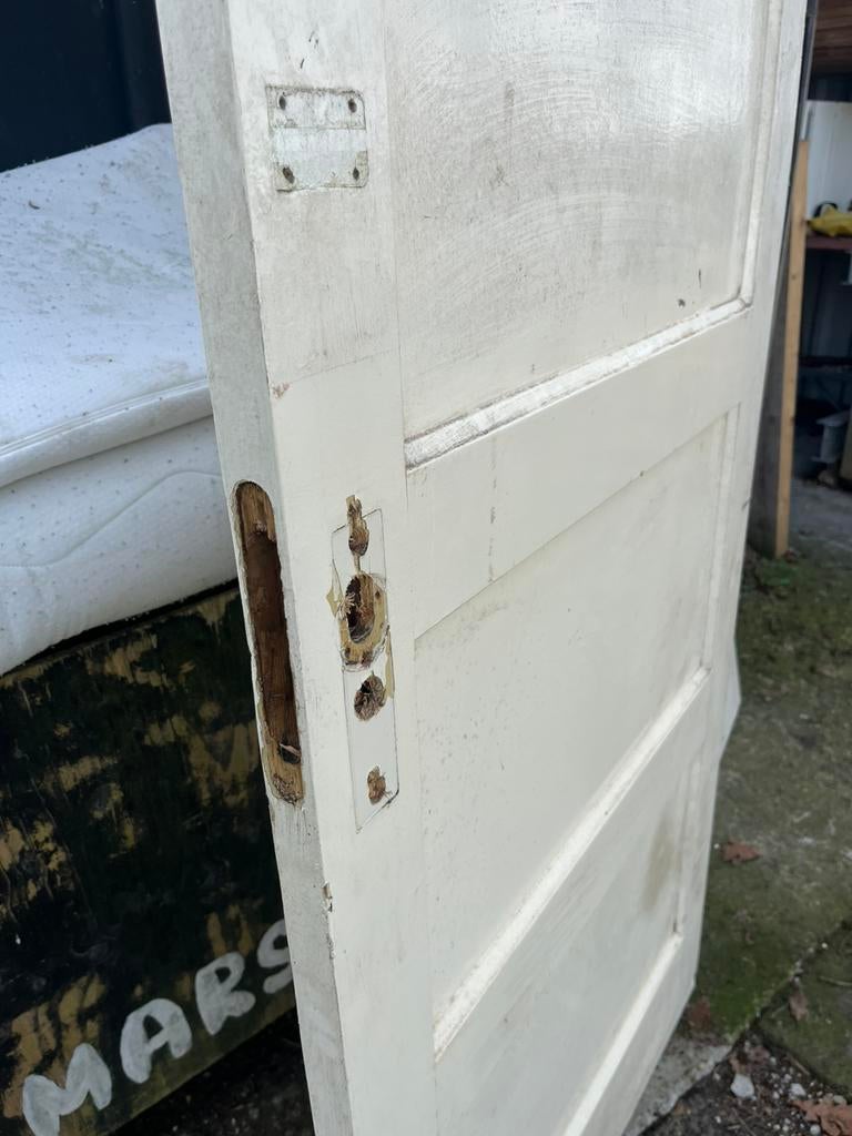 oude binnendeur 83x201 centimeter, Doe-het-zelf en Verbouw, Deuren en Horren, Ophalen, Gebruikt, Binnendeur, 200 tot 215 cm