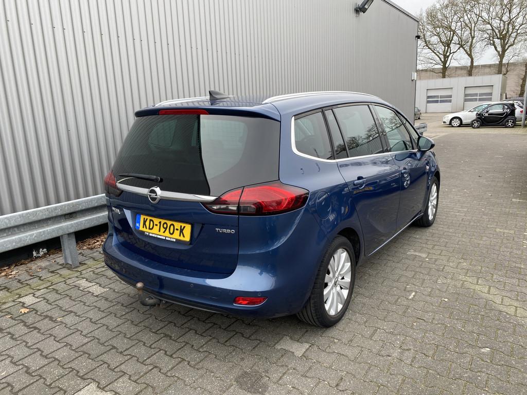 Opel Zafira Tourer 1.4 Innovation 7p AUTOMAAT, Leer/Stof, Cl, 15 km/l, Gebruikt, Euro 6, 4 cilinders