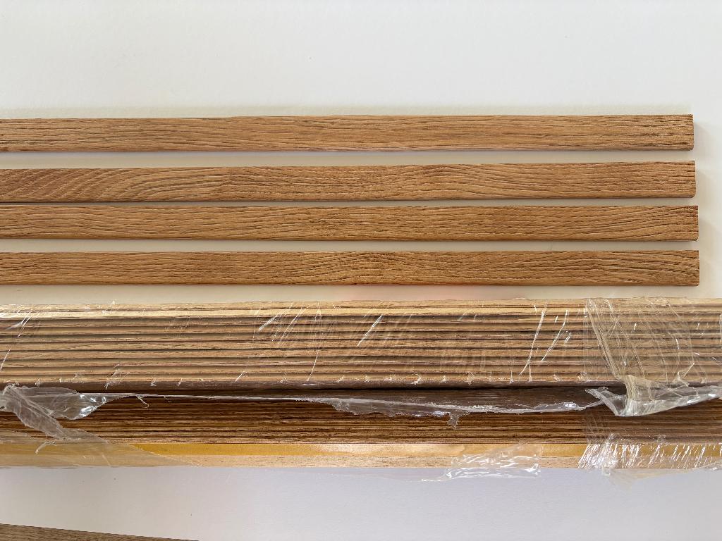 Plakplinten Waldhof eiken, 34 stuks, elk 2,40 lang (80m2), Ophalen, Nieuw, Mdf, 200 tot 250 cm