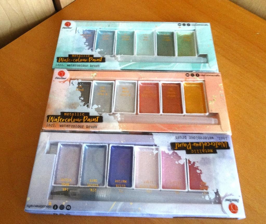 DecoTime 18 kleuren waterverf Nieuw, Ophalen of Verzenden, Nieuw, Knutselen